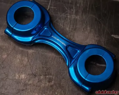 Arlen Ness Method Blue Fork Brace for 39mm Front Ends Harley Davidson XL | FXD | FXR 1988+ - 20-367