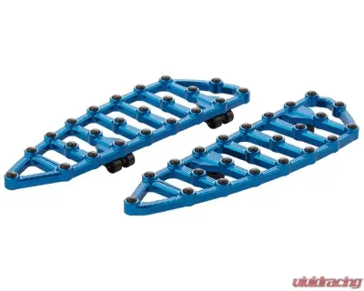 Arlen Ness MX Blue Floorboards Harley Davidson FL Softail Models (M8 Engine) 2018+ - 410-009