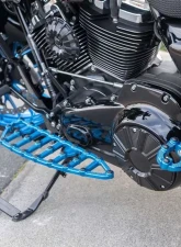 Arlen Ness MX Blue Floorboards Harley Davidson FL Softail Models (M8 Engine) 2018+                                     - 410-009 - Image 6
