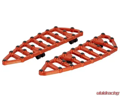 Arlen Ness MX Orange Floorboards Harley Davidson FL Softail (M8 Engine) 2018+ - 410-011