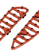 Arlen Ness MX Orange Floorboards Harley Davidson FL Softail (M8 Engine) 2018+                                     - 410-011 - Image 2