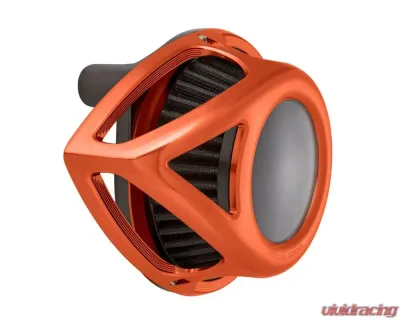 Arlen Ness Clear Tear Sucker Orange Air Cleaner Kit Harley Davidson Twin Cam 2000-2017 - 600-002