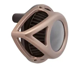 Arlen Ness Clear Tear Sucker Titanium Air Cleaner Kit Harley Davidson XL Sportster 1991-Up