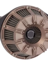 Arlen Ness 10-Gauge Inverted Series Titanium Air Cleaner Kit Harley Davidson FLT | FLST | FXDLS (FBW) 2008-2017                                     - 600-013 - Image 4