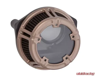 Arlen Ness Method Clear Titanium Sucker Air Cleaner Kit Harley Davidson Twin Cam 2000-2017 - 600-018