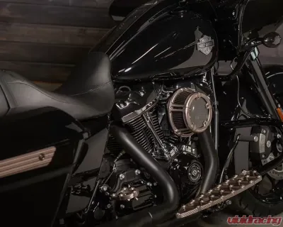 Arlen Ness Method Clear Titanium Sucker Air Cleaner Kit Harley Davidson Twin Cam 2000-2017 - 600-018