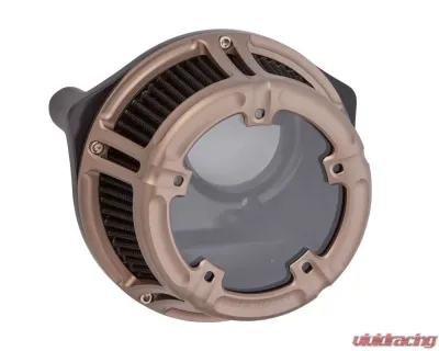 Arlen Ness Method Clear Titanium Sucker Air Cleaner Kit Harley Davidson XL Sportster 1991+ - 600-019