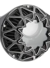 Arlen Ness Crossfire Contrast Air Cleaner Harley Davidson FLT | Softail (FBW) 2008-2017                                     - 600-039 - Image 5