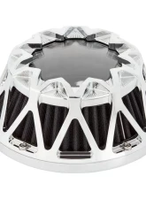 Arlen Ness Crossfire Chrome Air Cleaner Harley Davidson XL Sportster 1991+                                     - 600-051 - Image 2