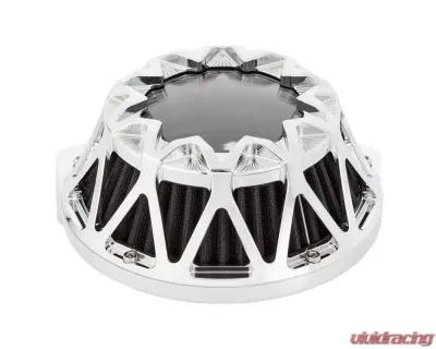 Arlen Ness Crossfire Chrome Air Cleaner Harley Davidson XL Sportster 1991+ - 600-051