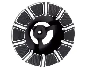 Arlen Ness 10-Gauge Velocity Black Air Cleaner Cover