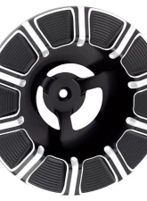 Arlen Ness 10-Gauge Velocity Black Air Cleaner Cover                                     - 601-000 - Image 3