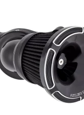 Arlen Ness 10-Gauge Velocity Chrome Air Cleaner Cover                                     - 601-001 - Image 3
