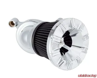 Arlen Ness 10-Gauge Velocity Chrome Air Cleaner Cover - 601-001