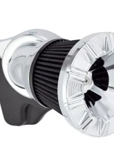Arlen Ness 10-Gauge Velocity Chrome Air Cleaner Cover                                     - 601-001 - Image 3