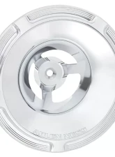 Arlen Ness Beveled Velocity Verocity Chrome Air Cleaner Cover                                     - 601-003 - Image 3