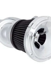 Arlen Ness Beveled Velocity Verocity Chrome Air Cleaner Cover                                     - 601-003 - Image 3