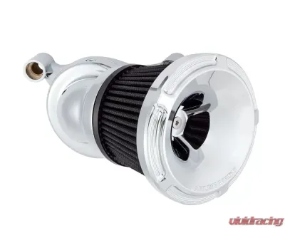 Arlen Ness Beveled Velocity Verocity Chrome Air Cleaner Cover - 601-003