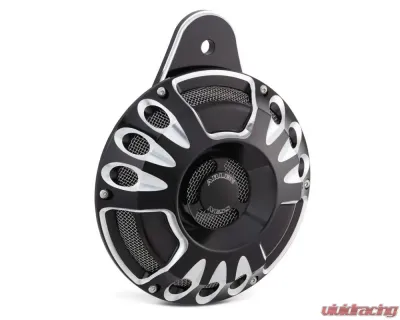 Arlen Ness Deep Cut Black Horn Kits Harley Davidson XL Sportster 2007+ - 70-214