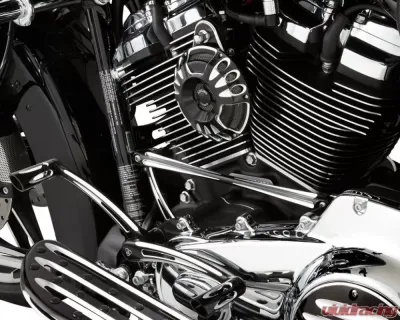 Arlen Ness Deep Cut Black Horn Kits Harley Davidson XL Sportster 2007+ - 70-214