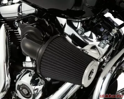 Arlen Ness Monster Sucker Black Air Cleaner Harley Davidson FLT | FLST | FXDLS (FBW) 2008-2017 - 81-005