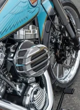 Arlen Ness Sidekick Chrome Air Cleaner Kit Harley Davidson XL Sportster 1991+                                     - 81-307 - Image 4