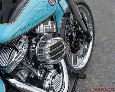 Arlen Ness Sidekick Chrome Air Cleaner Kit Harley Davidson XL Sportster 1991+ - 81-307