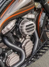 Arlen Ness Sidekick Titanium Air Cleaner Kit Harley Davidson M8 2017+                                     - 81-308 - Image 5