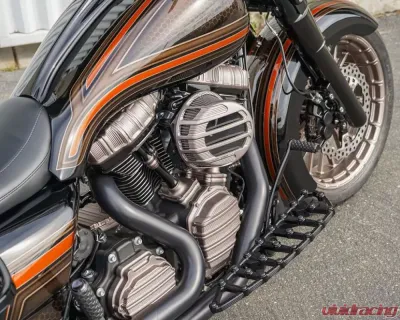 Arlen Ness Sidekick Titanium Air Cleaner Kit Harley Davidson M8 2017+ - 81-308
