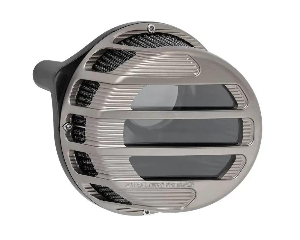 Arlen Ness Sidekick Titanium Air Cleaner Kit Harley Davidson Twin Cam 2000-2017 - 81-312