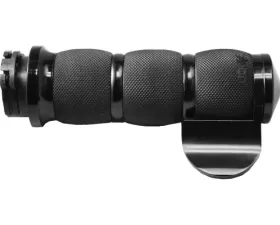 Avon Grips Black Air Cushioned Grips w/Cable Throttle Boss