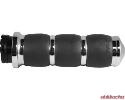 Avon Grips Chrome Velvet Air Anonized Grips w/FBW Throttle - AIR-93-FLY