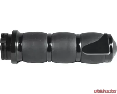 Avon Grips Black Velvet Air Anonized Grips w/FBW Throttle Boss - AIR-96-FLY-BOSS