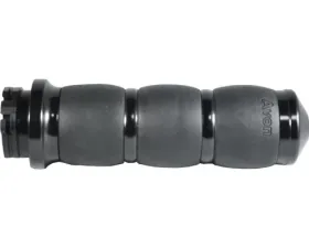 Avon Grips Black Velvet Air Anonized Grips w/Cable Throttle