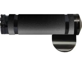 Avon Grips Black Air SS Anonized Grips w/Cable Throttle Boss