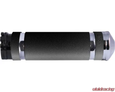 Avon Grips Chrome Air SS Anonized Grips w/Cable Throttle - AIR-99