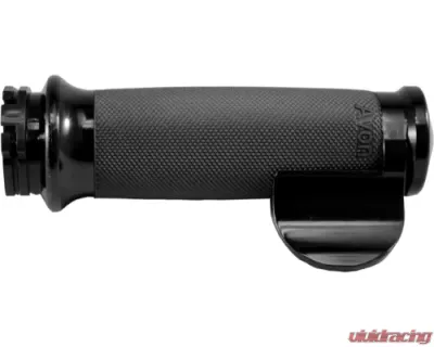 Avon Grips Black Custom Contour Anonized Grips w/FBW Throttle Boss - CC-86-AN-BO-FLY