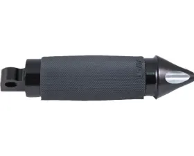 Avon Grips Black Custom Contour Anodized Spike Foot Pegs