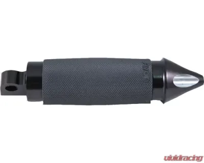 Avon Grips Black Custom Contour Anodized Spike Foot Pegs - FP-CC-86-ANO-SP