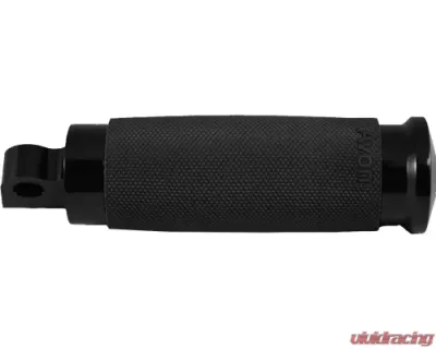 Avon Grips Black Custom Contour Anodized Foot Pegs - FP-CC-86-ANO