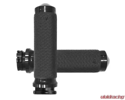 Avon Grips Black Memory Foam Grips w/Cable Throttle - MF-63-ANO