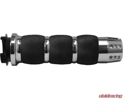 Avon Grips Chrome MT Air Cushion Anodized Gatlin Grips - MT-AIR-90-CH-GA