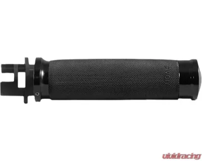 Avon Grips Black MT Custom Contour Anonized Grips for Indian - MT-IN-CC-86-AN