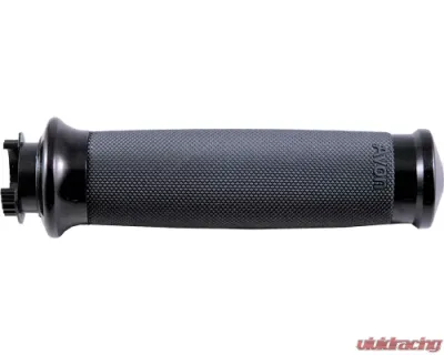 Avon Grips Black Superbike Custom Contour Anonized Grips - SB-CC-86-ANO