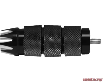 Avon Grips Black Air Cushioned Anodized Excalibur Shifter/Brake Peg - SP-AIR-90-AN-EX