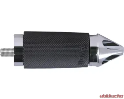 Avon Grips Chrome Custom Contour Anonized Spike Shifter/Brake Peg - SP-CC-85-CH-SPK