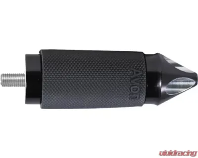 Avon Grips Black Custom Contour Anonized Spike Shifter/Brake Peg - SP-CC-86-ANO-SP