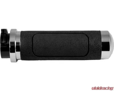 Avon Grips Chrome V-Cruiser Grips w/Cable Throttle - VT-62-CH