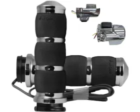 Avon Grips Air Cushion Heated Black Twist Grip
