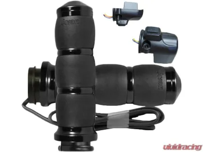 Avon Grips Velvet Air Heated Black Twist Grip - AIR-96-F24-HT